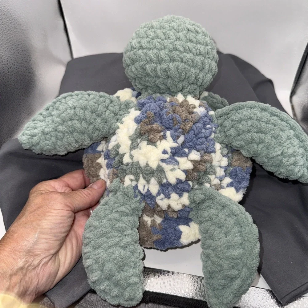 Hand Crocheted Turtle 12